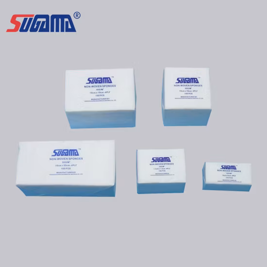 Forniture ospedaliere all'ingrosso Garza emostatica solubile medica chirurgica